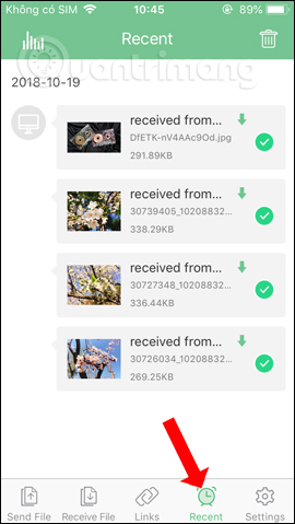 How to copy files from PC to iPhone with Swift Photo File Transfer Picture 9