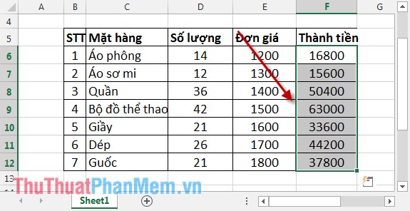 How to copy formulas that contain references in Excel Picture 5