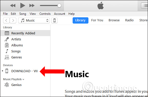 How to copy music to iPhone, iPad from computer? Picture 4