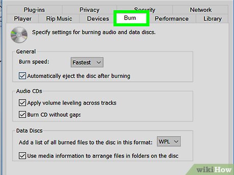 how to arrange the order burn music to cd