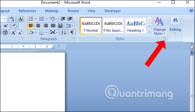How to copy Style between 2 Word files Picture 1
