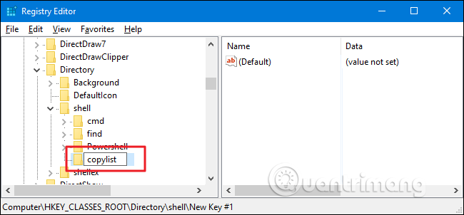 How to copy the file list of folders with the right mouse button Picture 3