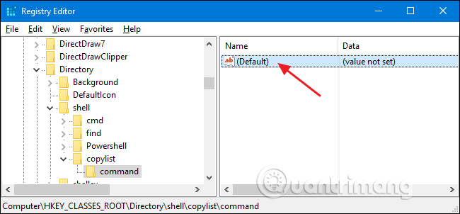How to copy the file list of folders with the right mouse button Picture 7