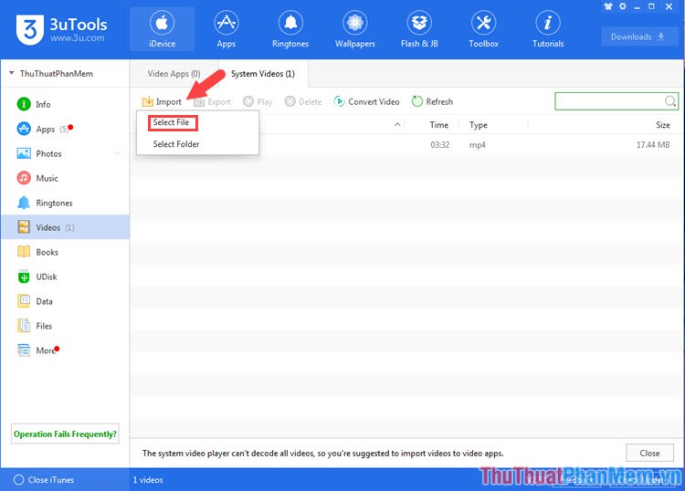 How to copy videos to iPhone is simple and fast Picture 10