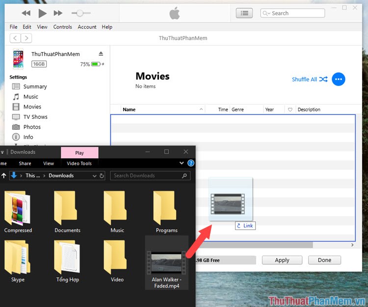 How to copy videos to iPhone is simple and fast Picture 4