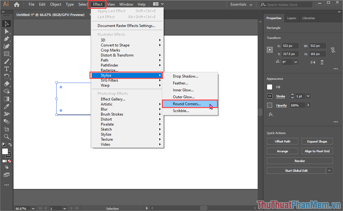 How to corner in AI Picture 6