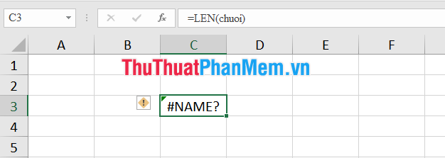 How To Correct A Name Error In Excel