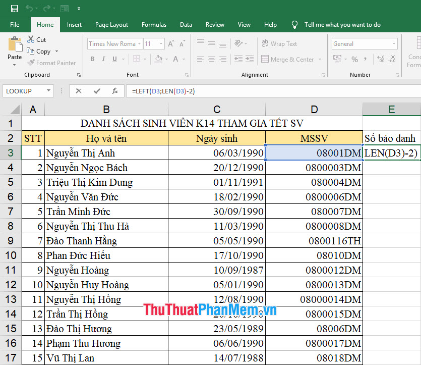 How to count characters in Excel Picture 5