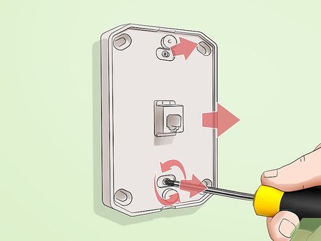 How to Cover a Phone Jack on the Wall Picture 7
