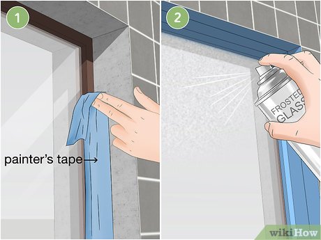 How to Cover a Window in the Shower Picture 1