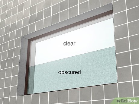 How to Cover a Window in the Shower Picture 8