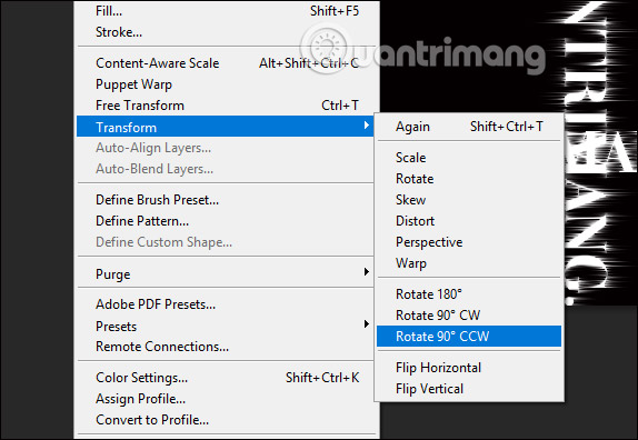 How to create a 7-color text effect in Photoshop Picture 10