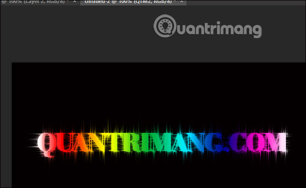 How to create a 7-color text effect in Photoshop Picture 13