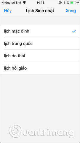 How to create a birthday notification on iPhone Picture 5