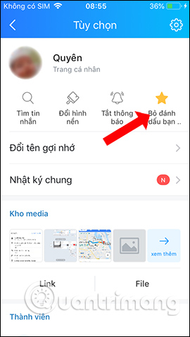How to create a buddy list on Zalo Picture 10