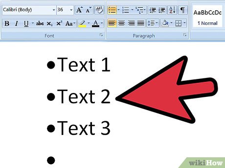 How to Create a Bullet Point Picture 4