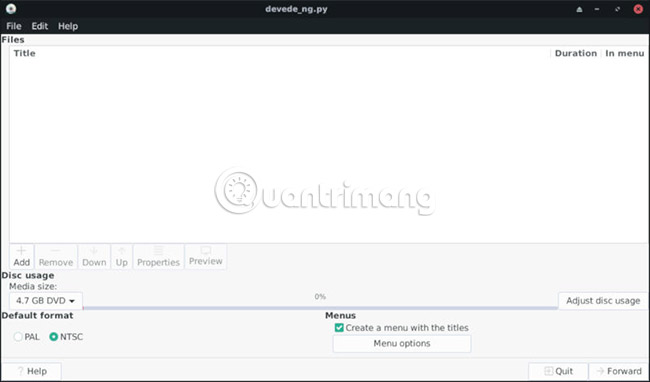 How to create a burnable DVD copy on Linux with DevedeNG Picture 2