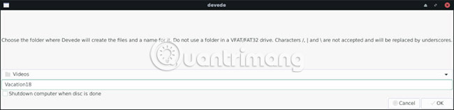 How to create a burnable DVD copy on Linux with DevedeNG Picture 5