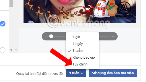 How to create a Christmas avatar on Facebook Picture 6