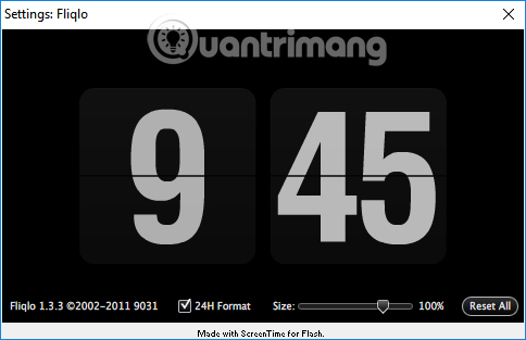 Fliqlo flip clock windows 10