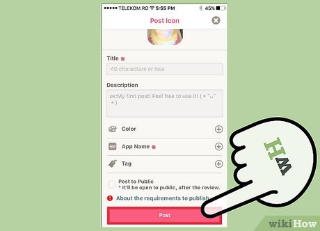 How to Create a Cocoppa Icon Picture 8