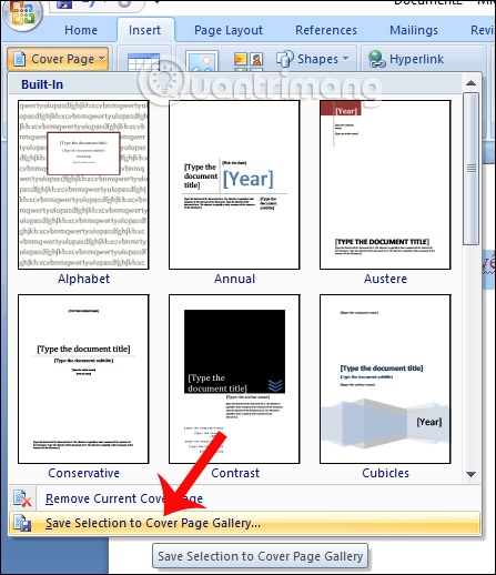 How To Create A Cover Page In Word 365