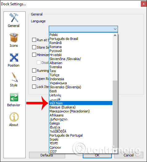 How to create a dock on Windows with RocketDock Picture 5