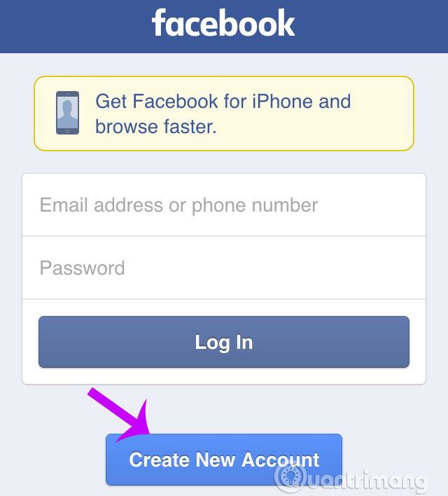 How to create a Facebook account Picture 5