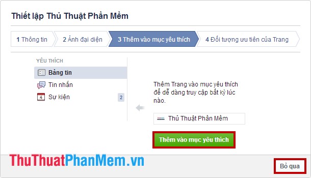 How to create a Fanpage on Facebook Picture 6