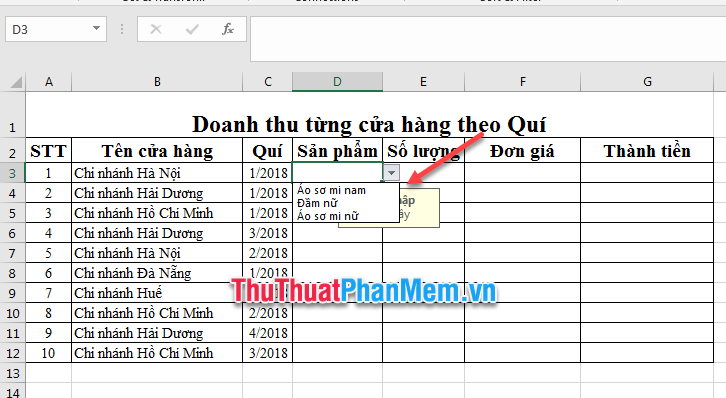 How to create a filter in an Excel cell Picture 12