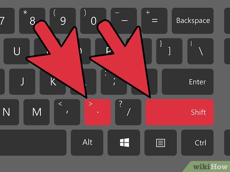 How to Create a Fish Using Keyboard Symbols Picture 1