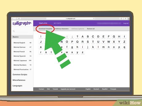 Picture 7 of How to Create a Font