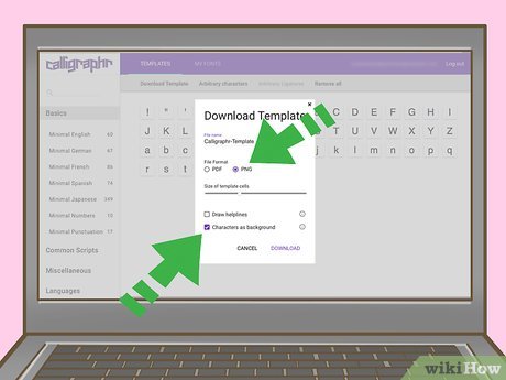Picture 8 of How to Create a Font