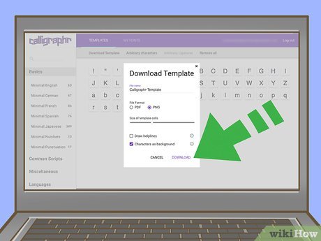 Picture 9 of How to Create a Font