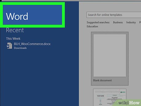 How to Create a Form Using a Word Processor Picture 1