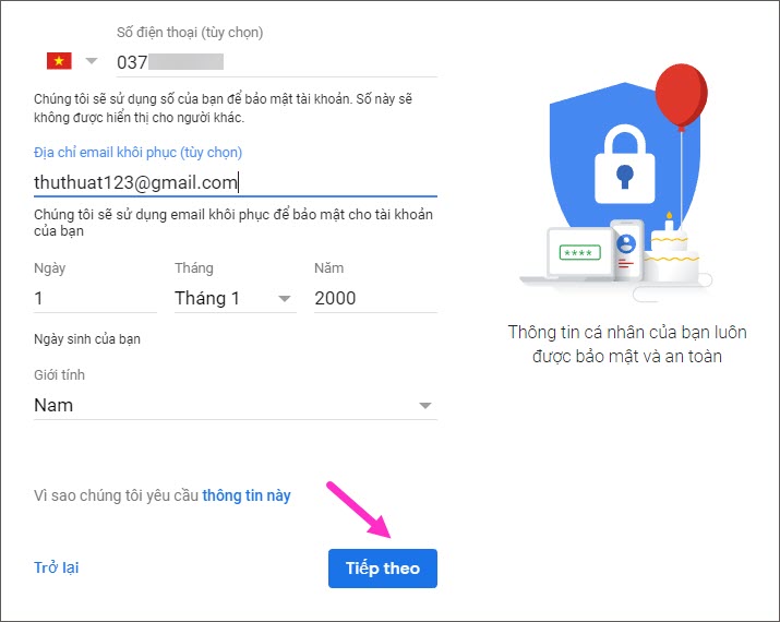 How to create a free new email quickly Picture 7