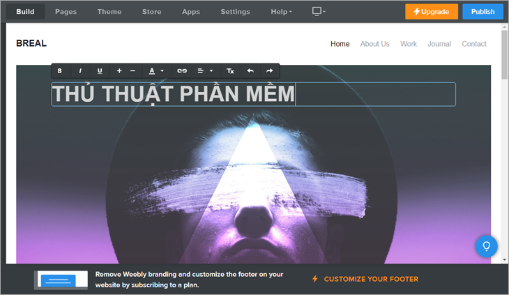 How to create a free website simply and quickly on Weebly.com Picture 10