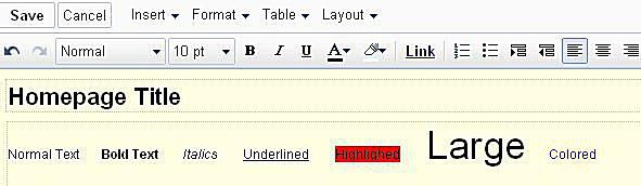 How to create a free website with Google Sites Picture 4
