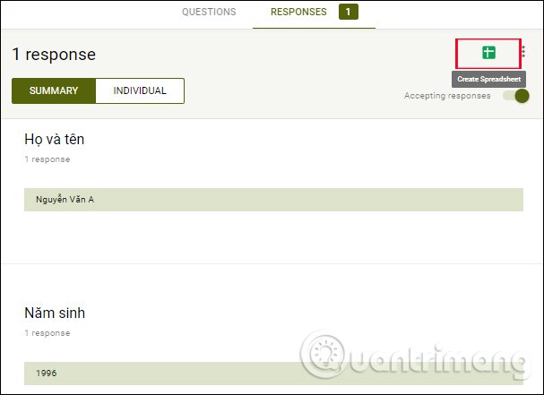 How to create a Google Form form on Google Drive Picture 19