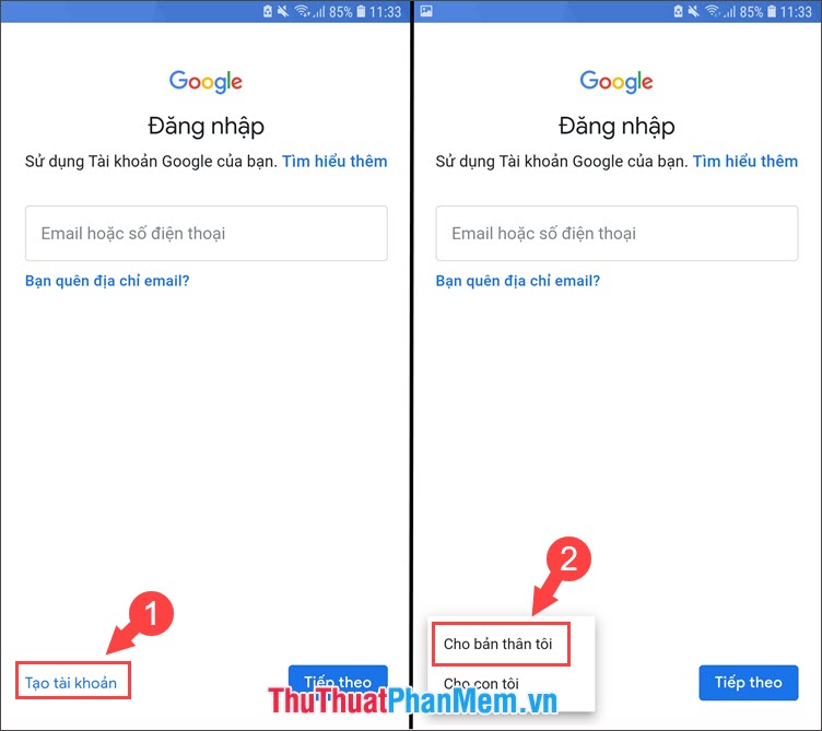 How to create a Google Play Google Play account on Android phones Picture 3