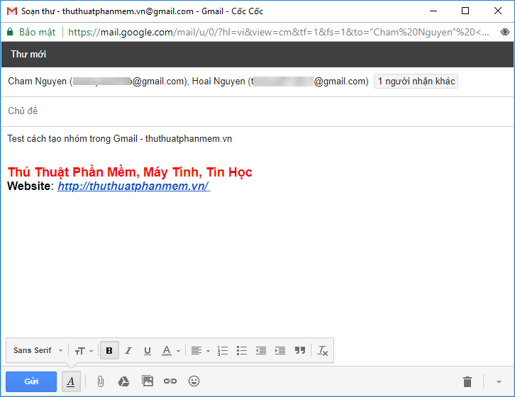 How to create a group in Gmail Picture 14