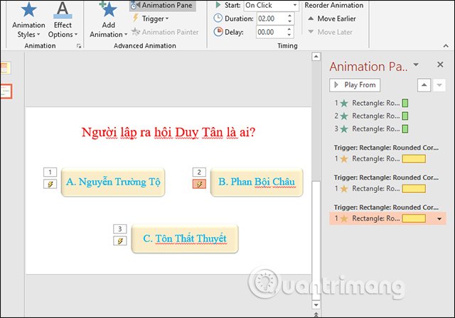 How to create a guessing game on PowerPoint Picture 14
