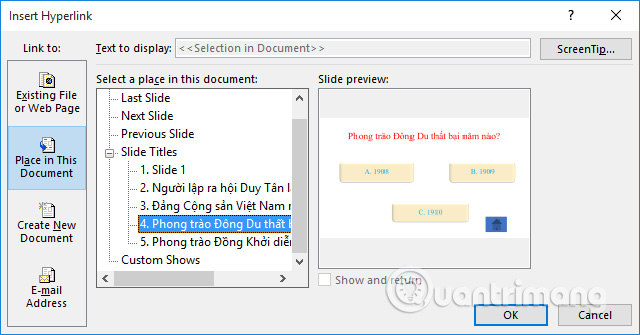 How to create a guessing game on PowerPoint Picture 24