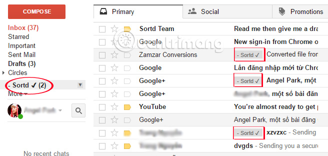 How to create a job assignment table on Gmail? Picture 11