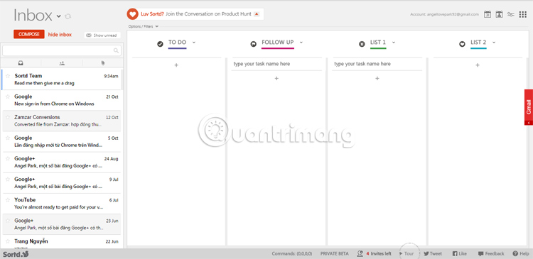 How to create a job assignment table on Gmail? Picture 7