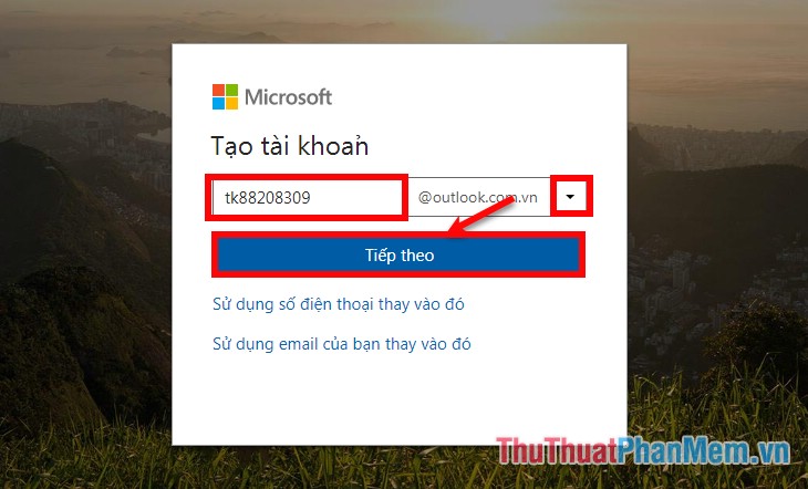How to create a Microsoft account Picture 10