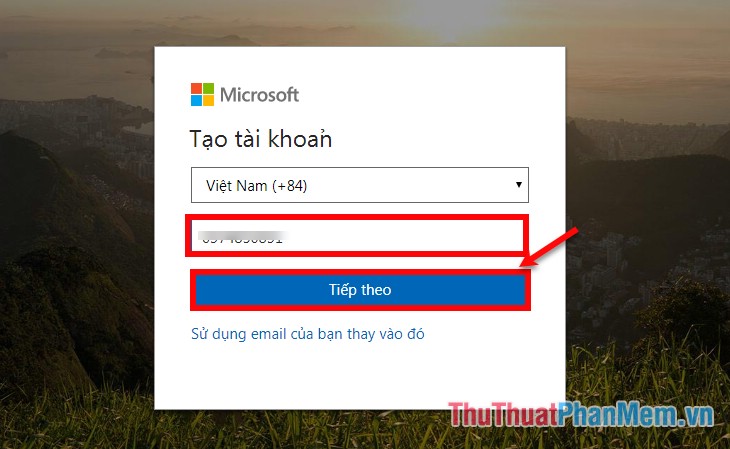 How to create a Microsoft account Picture 4