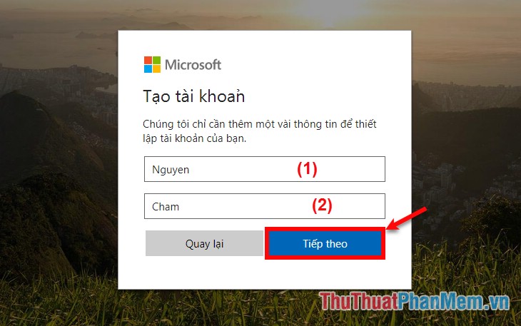 How to create a Microsoft account Picture 6