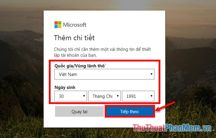 How to create a Microsoft account Picture 7
