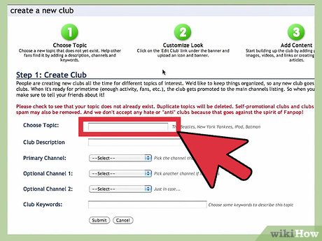 How to Create a New Club on Fanpop Picture 6